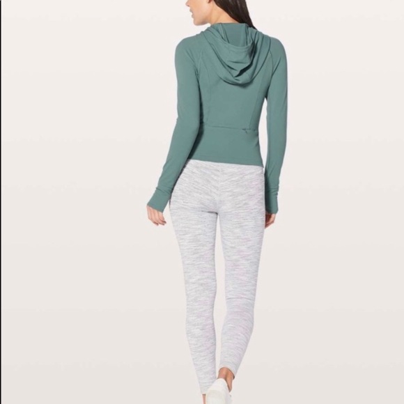 Lululemon Move With Ease Jacket, Mystic Green, 12 - Picture 9 of 15